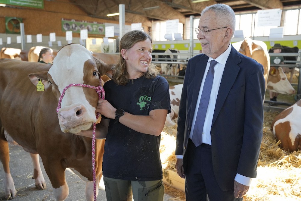 Alexander Van der Bellen Welser Herbstmesse AgroTier 2024 Totschnig